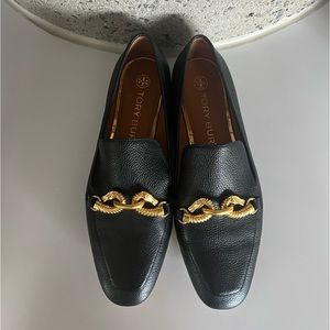 Tory Burch Jessa Loafer (US 8.5) Black